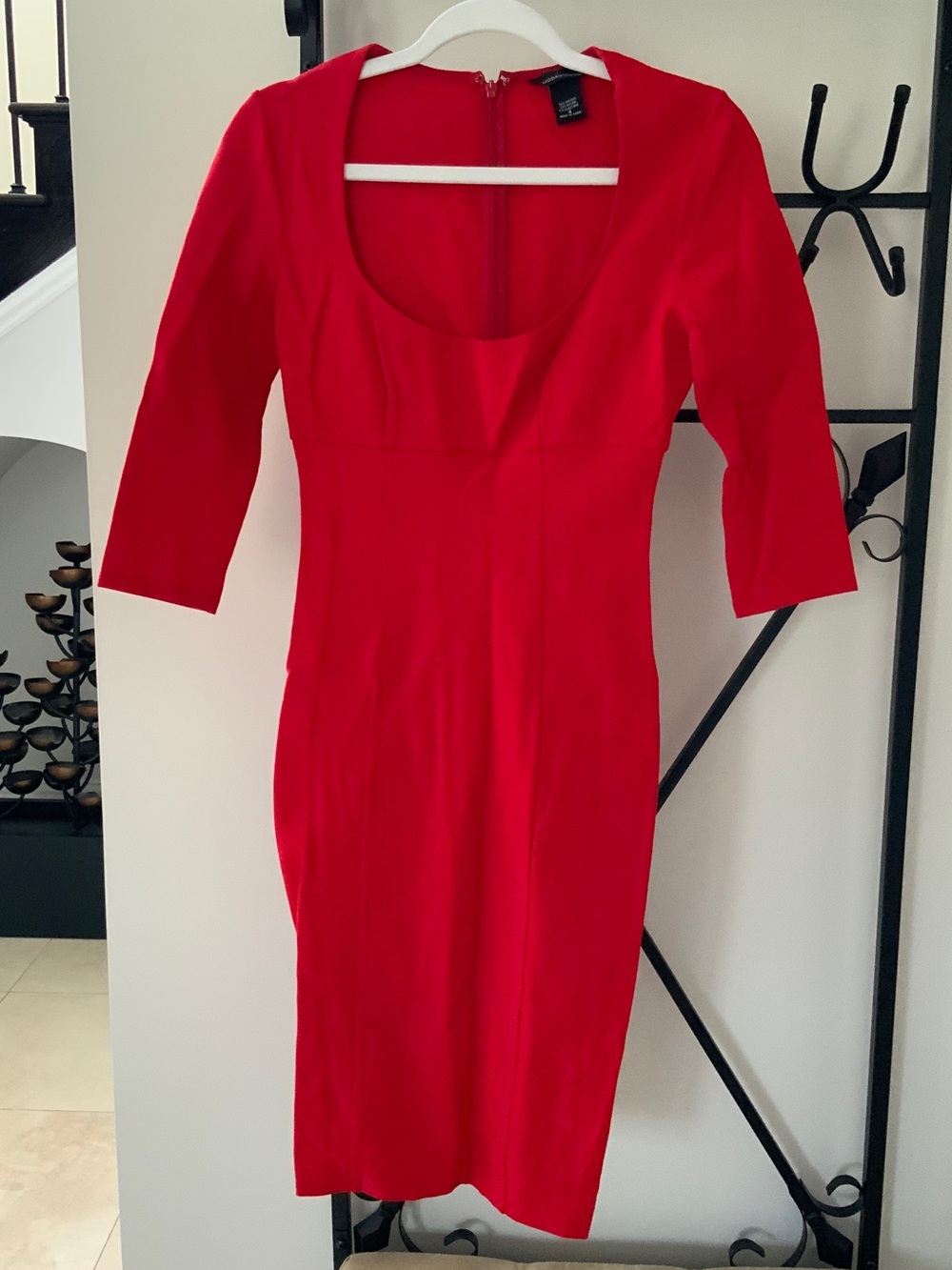 Moda International for Victoria Secret Red Bodycon Dress